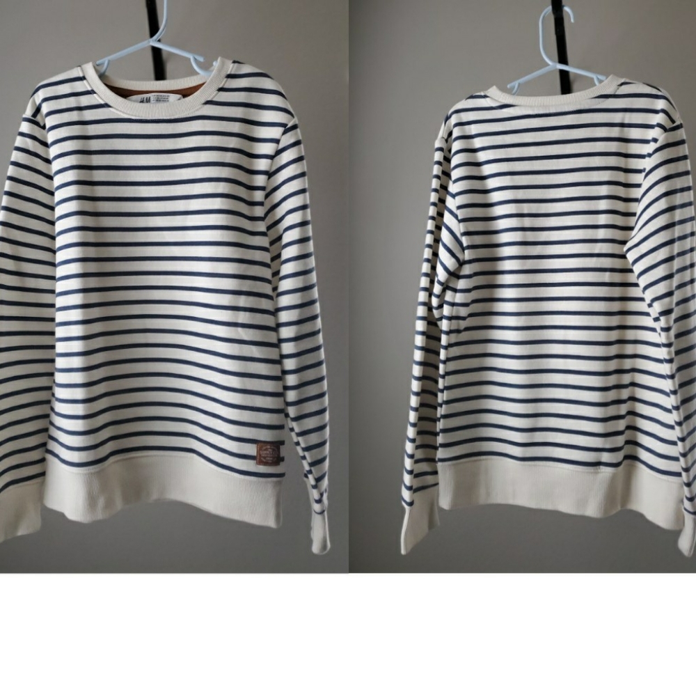 boys striped pullover